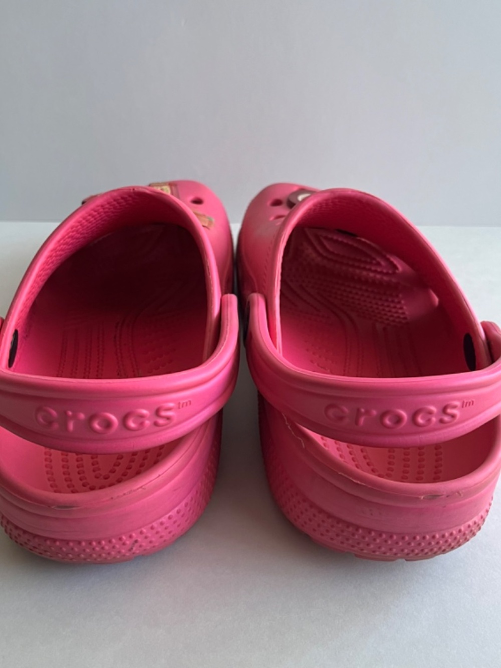 Pink Crocs size 7 - Picture 5 of 6